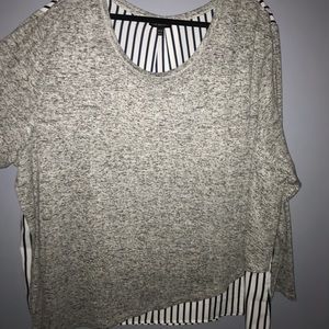 Lane Bryant sweater with panel back